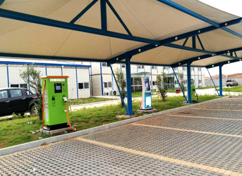 南昌新能源汽車產業項目部充電樁案例(圖1)